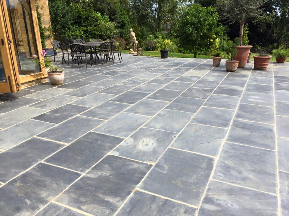 External stone flooring External stone flooring