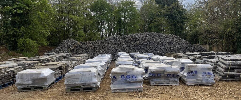 Reclaimed stone supplies