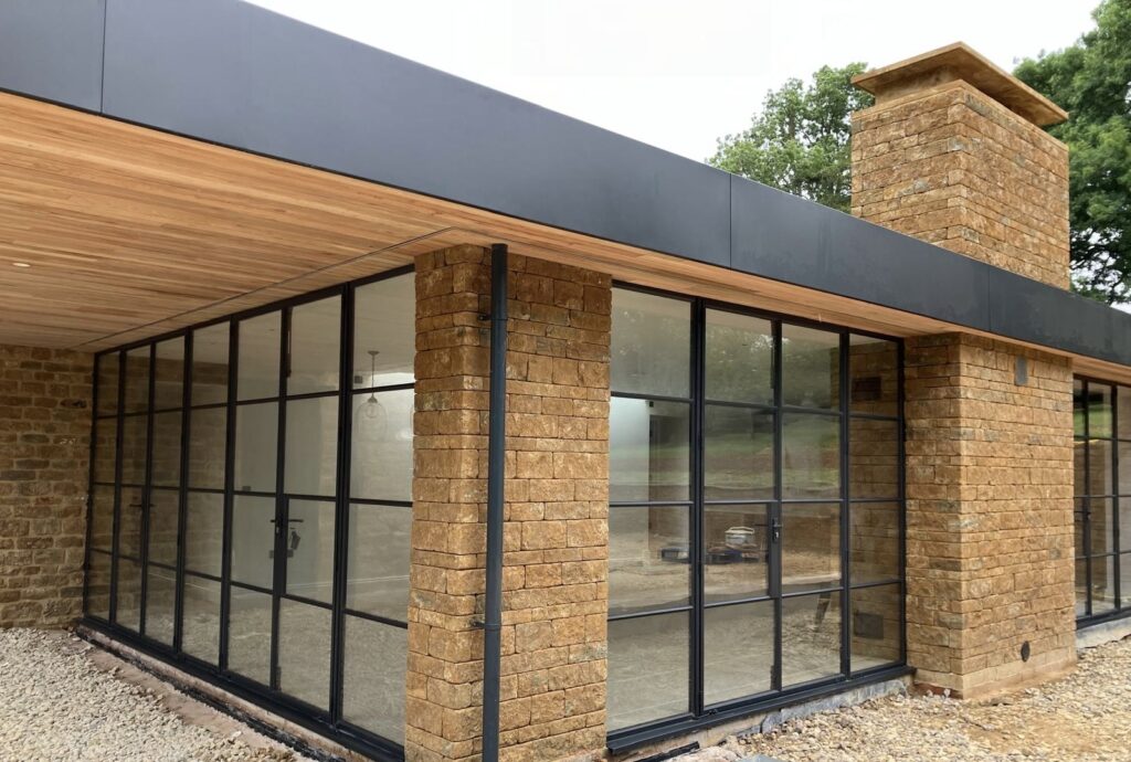 Dry laid Great Tew Ironstone building stone Building stone